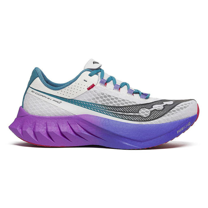 Saucony Deportivos Masculino Running Endorphin Pro 4 White/Shadow