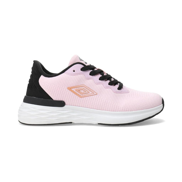 20306223-923 Umbro Calzados Lifestyle Femenino Moda Rhea Rosa/Negro/Dorado