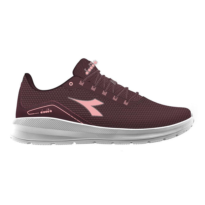 Diadora Deportivos Femenino Running Modena Burgundy/Quartz Pink