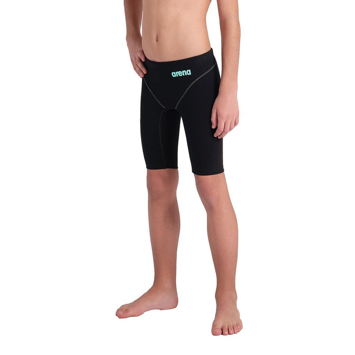 008609-100 ARENA PRENDAS SHORT DE BAÑO NIÑOS NATACION POWERSKIN IMPULSO JAMMER JR BLACK TEAL