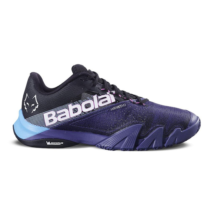 3A0F25A908-2046 Babolat Masculino Padel Jet Premura 2 Men Lebron Black/ Mazarine Blue