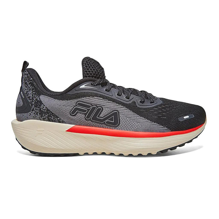 Fila Deportivos Masculino Running Duality Black/Grey/Flame Scarlet