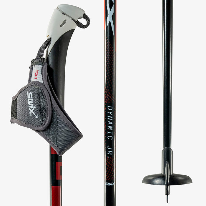 SWIX Dynamic D1 Junior Alu pole
