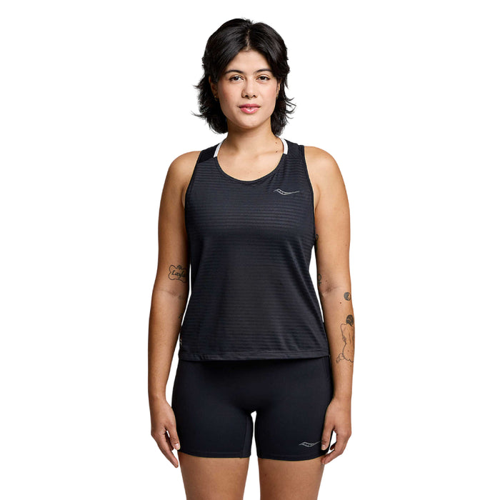 15220471S105 SAUCONY PRENDAS MUSCULOSAS FEMENINO RUNNING KINVARA TANK BLACK
