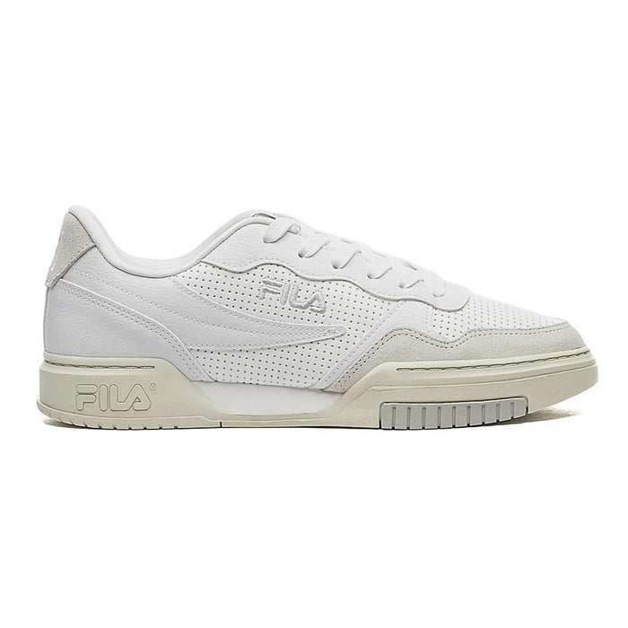 F01L00302-5852 FILA CALZADOS LIFESTYLE MASCULINO MODA ORIGINAL FITNESS TENNIS CLUB II WHITE/VAPOROUS GRAY/SILVER