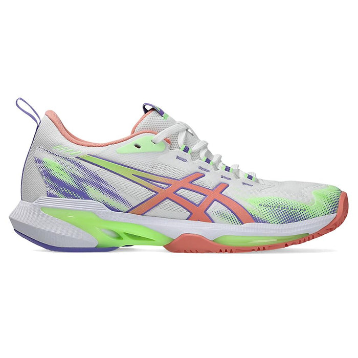 Asics Deportivos Femenino Tenis Sonicsmash Ff White/Guava