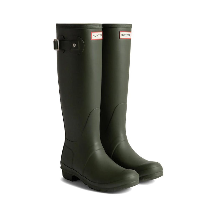 Hunter Botas Femenino Moda Original Tall Boot Oliva