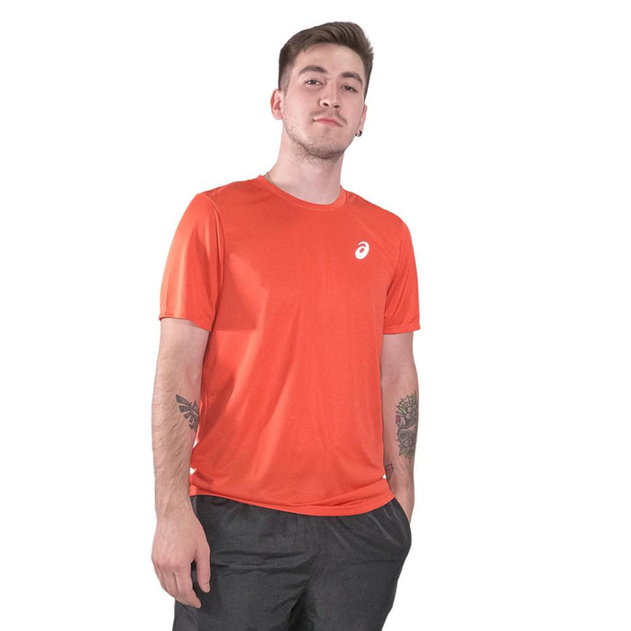 Asics Running Masculino Core Running Pes Ss Tee Red Snapper — TL Sports ...