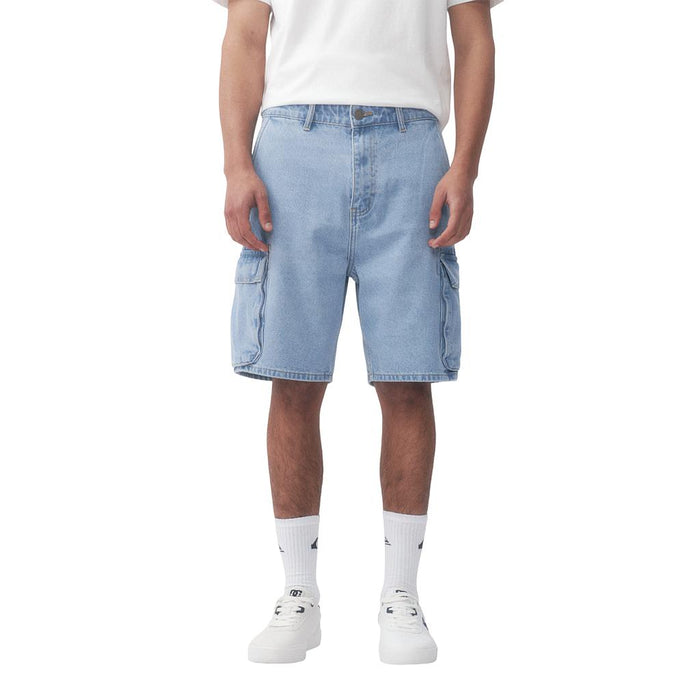Quiksilver Shorts Masculino Moda Santiago Light Blue