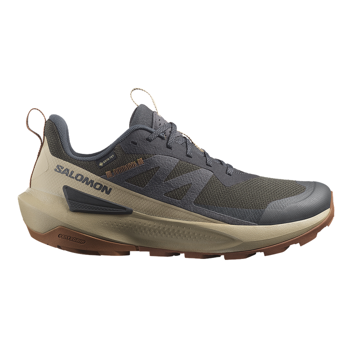 Salomon Outdoors Masculino Hiking Elixir Activ GTX Phantom/Safari/Caramel