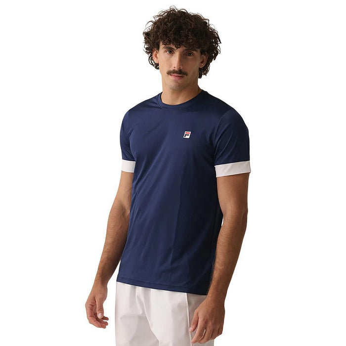 Fila Remeras Masculino Tenis Player F Box II Navy/White