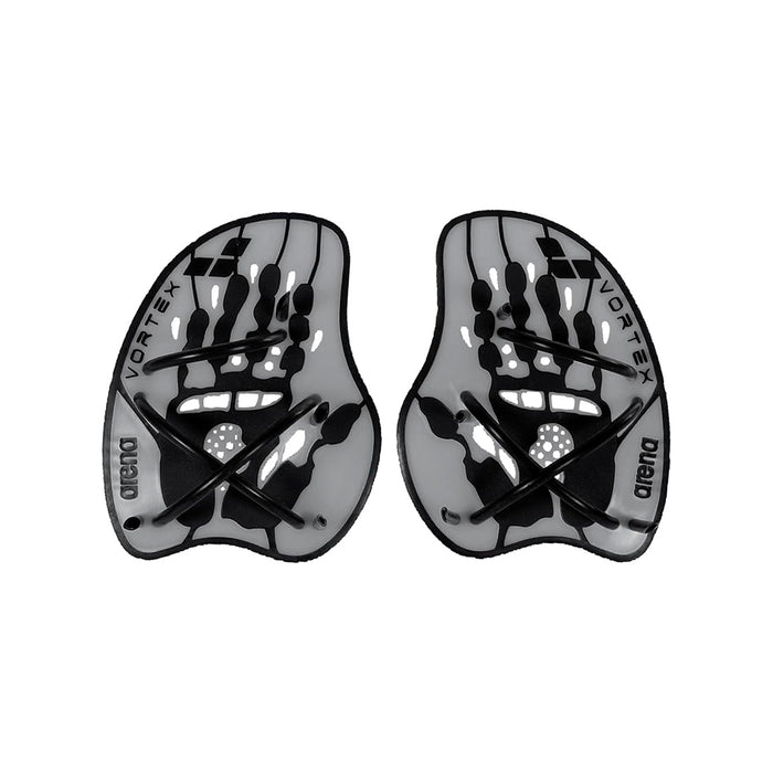 Arena Aletas Natacion Unisex Vortex Evolution Hand Paddle Silver Black