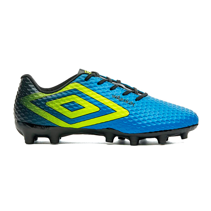 Umbro Campo Masculino Futbol Warskin AzulElectrico/Lima/Preto