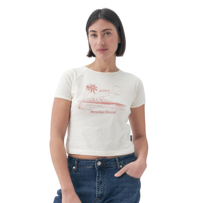 Roxy Remeras Femenino Moda Dune Desert Crudo