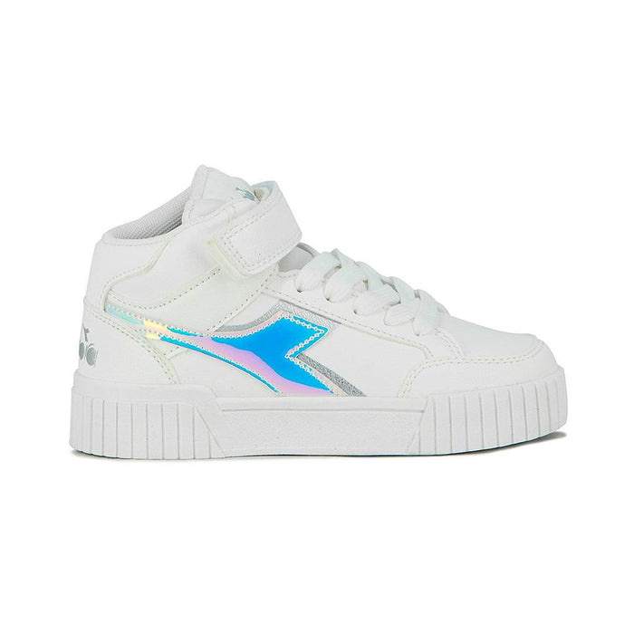 Diadora Lifestyle Niños Moda Bampu Hi K 11 White Holographic
