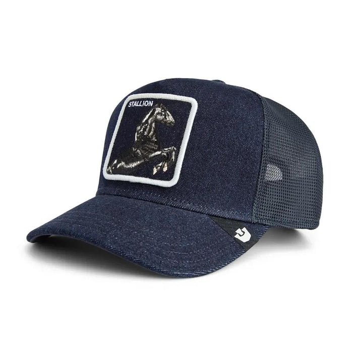 Goorin Bros Gorros Unisex Moda Denim Stallion Dark Denim