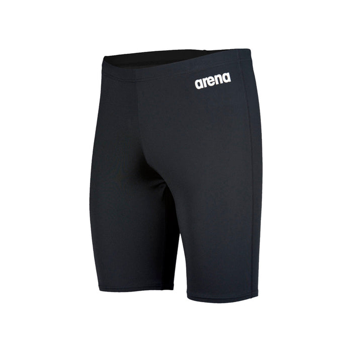 004770-550 ARENA PRENDAS SHORT DE BAÑO MASCULINO NATACION TEAM SWIM JAMMER SOLID BLACK WHITE