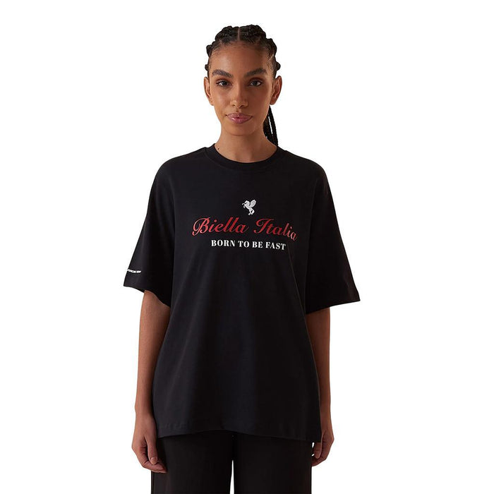 Fila Remeras Femenino Moda Oversized Motor Sport Black