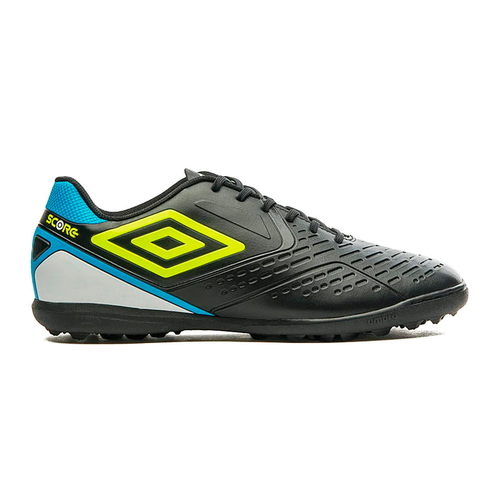 Umbro Society Masculino Futbol Score Black/Lime/AtomicBlue