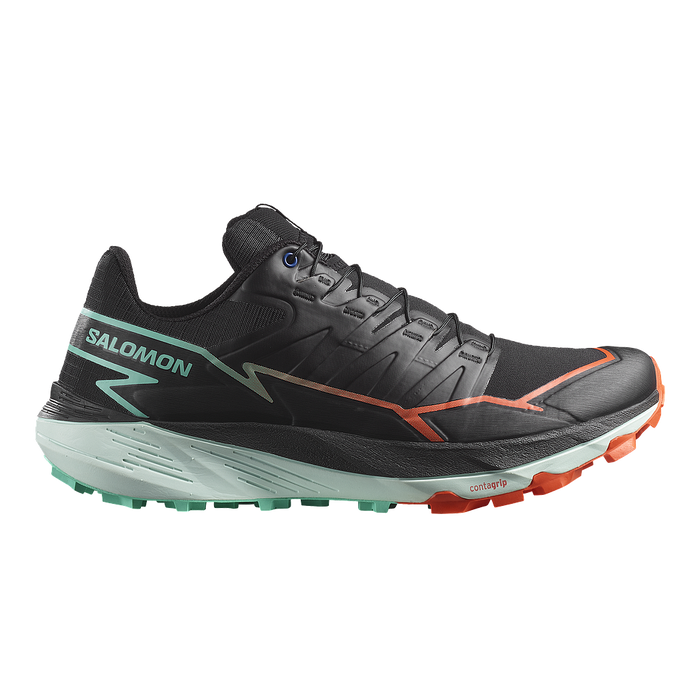 Salomon Deportivos Masculino Trail/Running Thundercross Black/Cherry/Electric Green