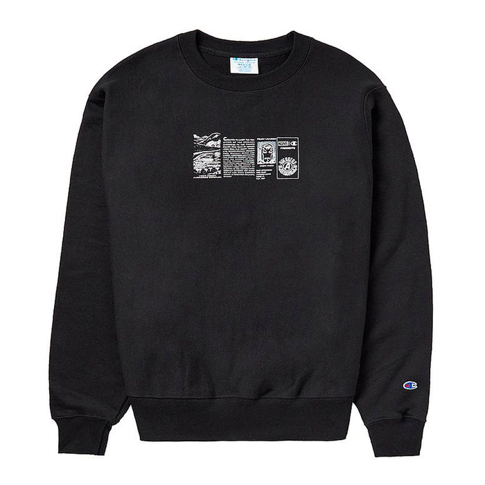 GF70592513003 CHAMPION PRENDAS SWEATER UNISEX REVERSE WEAVE CREW BLACK