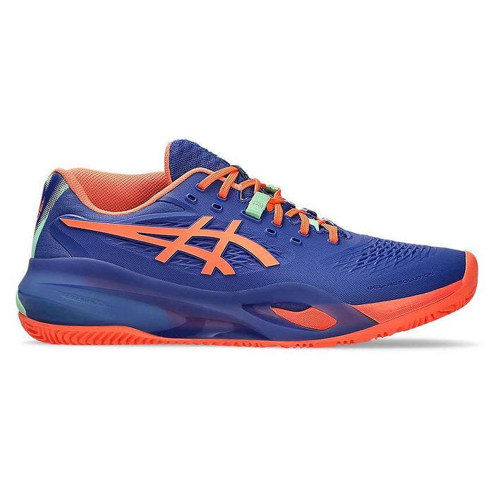 Asics Deportivos Masculino Padel Gel Resolution X Padel Dark Cobalt/Vivid Coral