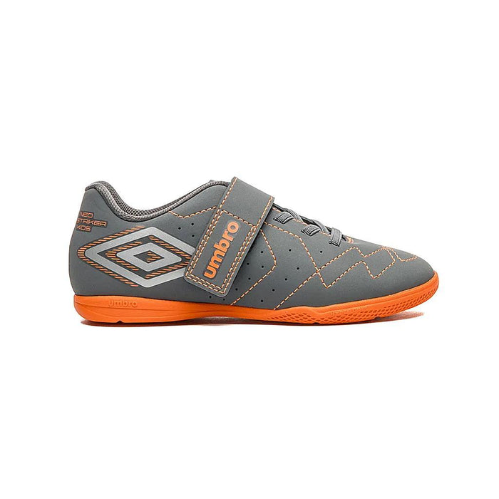 Umbro Indoor Niños Futbol Neo Striker Kids Grafito/Gris/Naranja