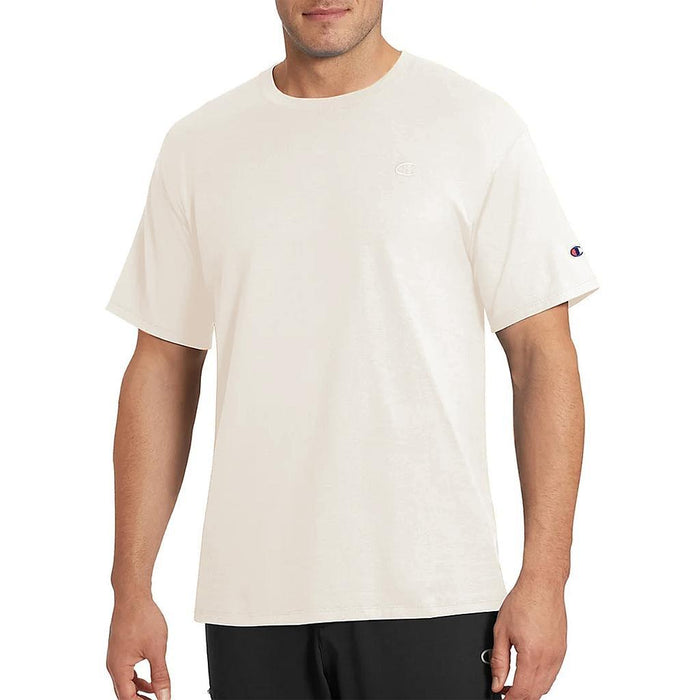 Champion Remeras Masculino Moda Classic Tee Autumnbeige