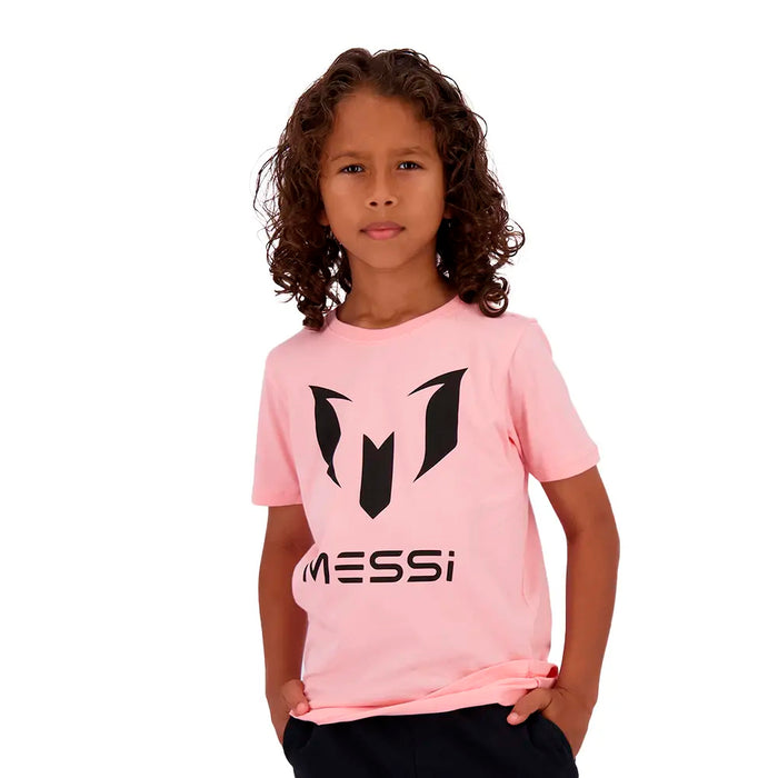 Messi Remeras Niños Miassi Active pink