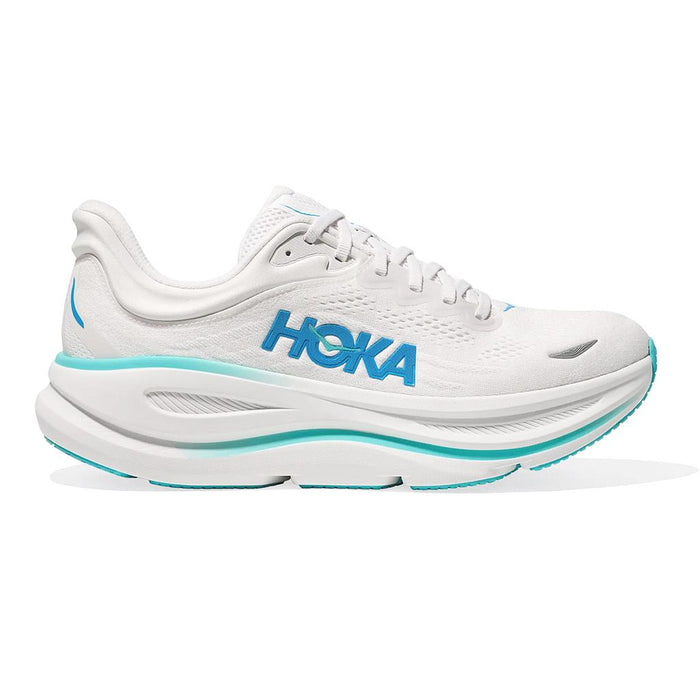 1162011-WKB HOKA CALZADOS DEPORTIVOS MASCULINO RUNNING BONDI 9 WHITE/HOKABLUE