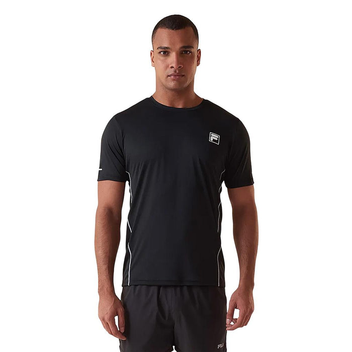 F11R00328-160 FILA PRENDAS REMERAS MASCULINO RUNNING CARBON RACER BLACK