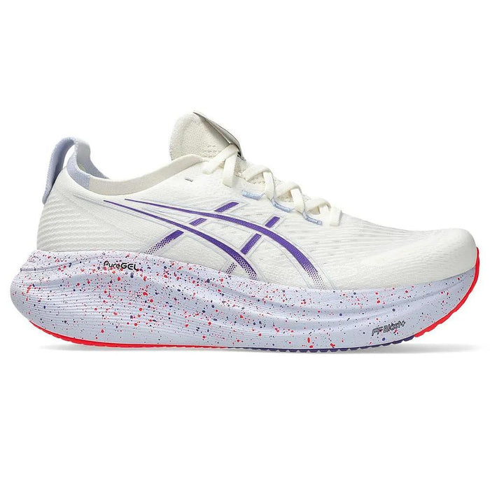 Asics Deportivos Masculino Running Gel Nimbus 27 Tokyo Cream/Edo Purple