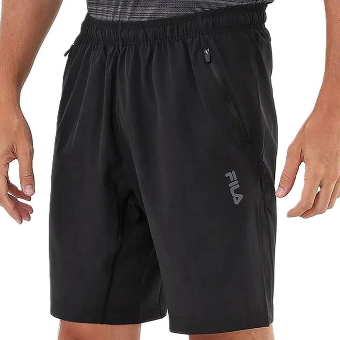 F11AT01009-160 FILA PRENDAS BERMUDAS MASCULINO TRAINING ZIP IV 9 BLACK