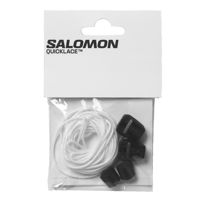 Salomon Kits Unisex Trail/Running Quicklace Kit Plata/Negro/Negro