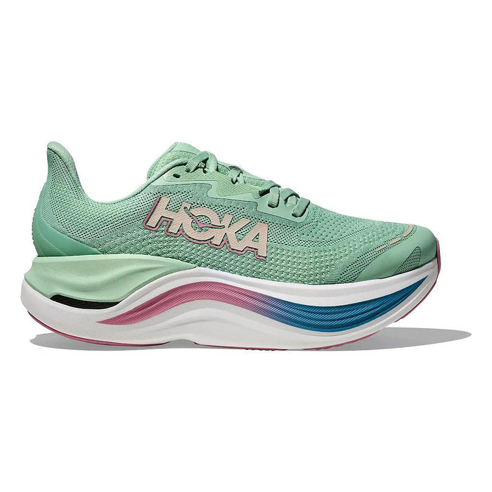 Hoka Deportivos Femenino Running Skyward X Jadeite/Driedrose