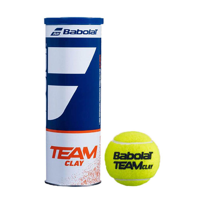 Babolat Pelotas Tenis Team Clay X3 Amarillo