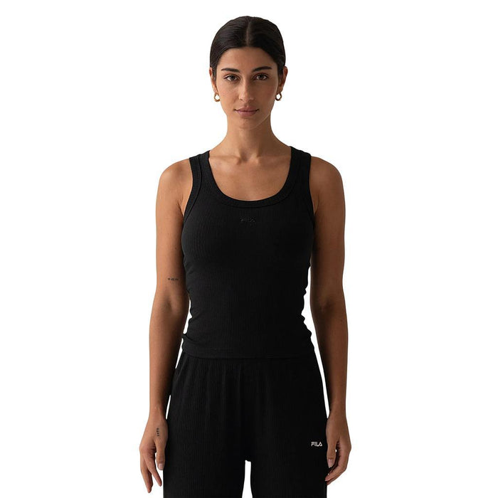 Fila Musculosas Femenino Moda Essentials Canelada Black