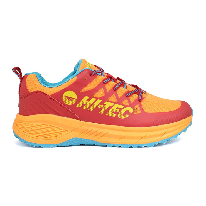CH80200M-RO HITEC CALZADOS DEPORTIVOS MASCULINO HIKING DESTRUCTOR LOGO LOW RED/ORANGE