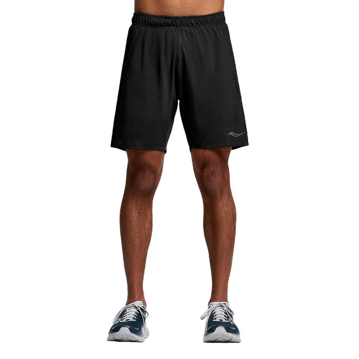 Saucony Shorts Masculino Running Outpace 7 Short Black
