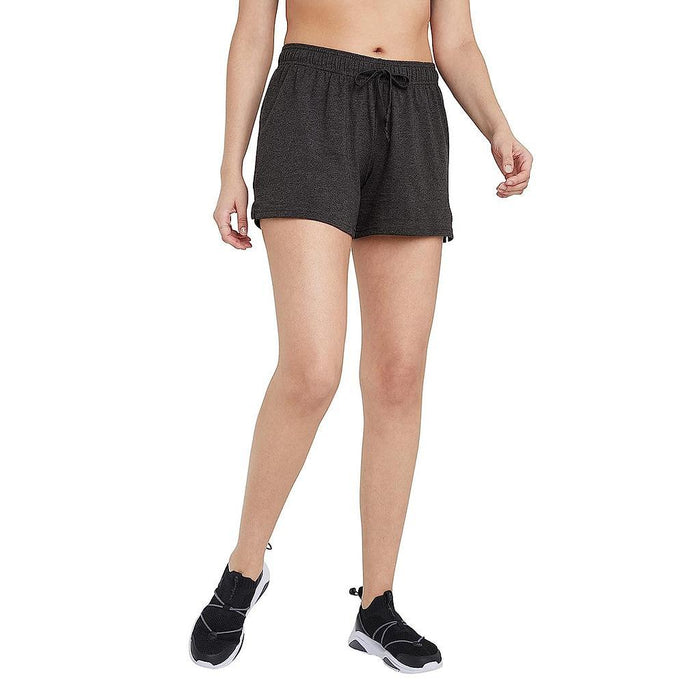 Champion Short Femenino Jersey Short Granite Heather