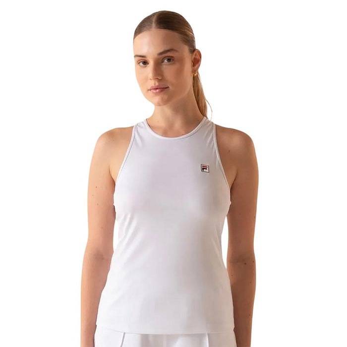 Fila Musculosas Femenino Tenis Tennis Basic White/Red