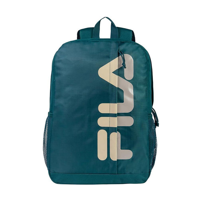 Fila Mochilas Unisex Moda Backpack Cut Logo Bosque Verde/Off White