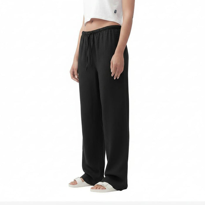 Roxy Pantalones Femenino Moda Miranda Negro
