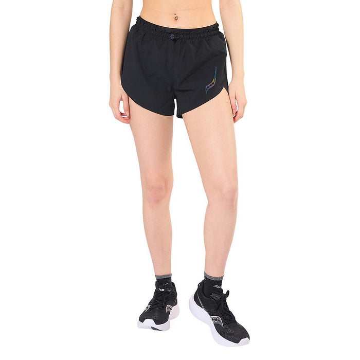 Saucony Shorts Femenino Running Pinnacle 2.5 Black