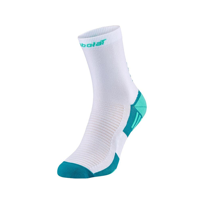 5UA1323P-1083 Babolat Medias Unisex Padel Padel Mid-Calf Socks White/Electric Green