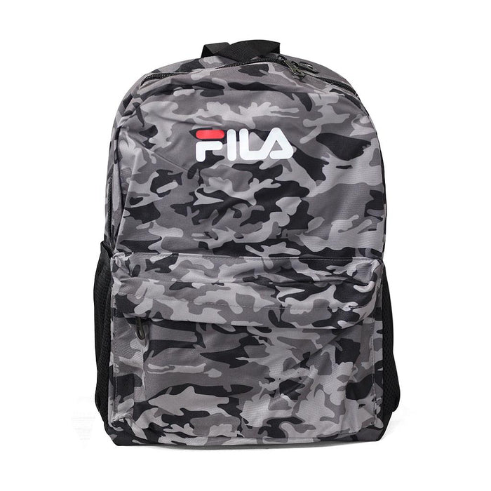Fila Mochilas Unisex Moda Mochila Camo Grey