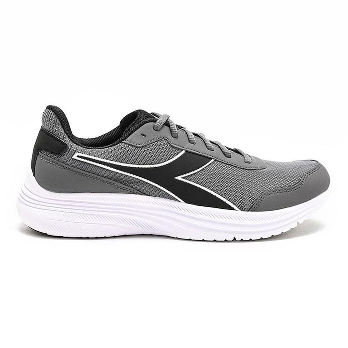 Diadora Deportivos Masculino Running Eagle 8 Grigio Acciaio/Nero