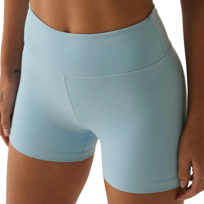 Fila Shorts Femenino Training Flat Life Azul Aqua