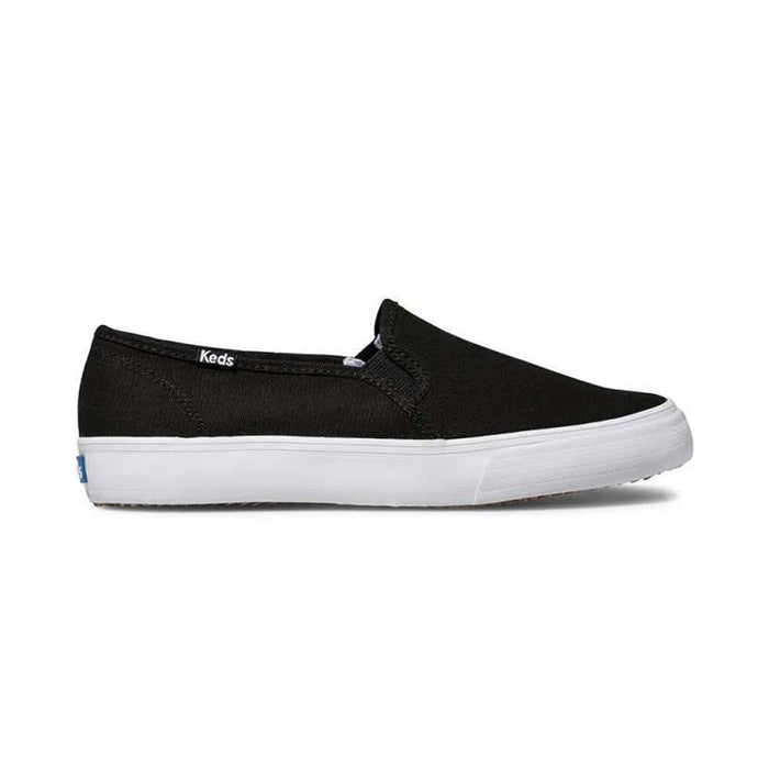 Keds Alpargatas Femenino Moda Double Decker Canvas Smu Black