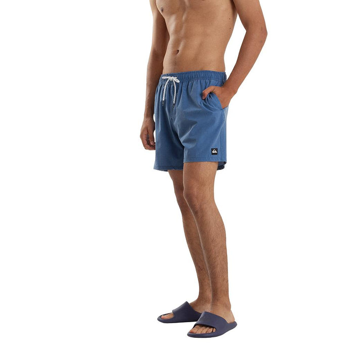 Quiksilver Shorts de Baño Masculino Moda Volley Blue